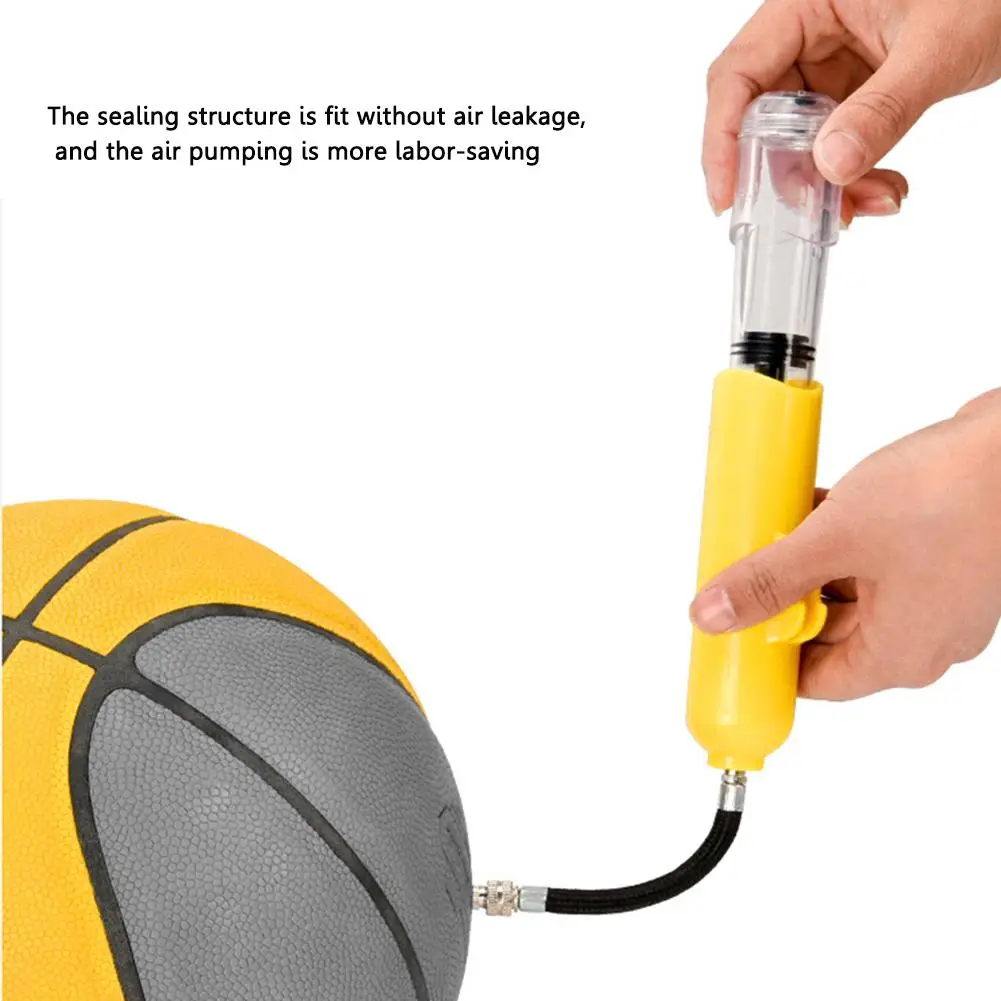 Mini Bike Pump Ball Pump With Air Needle for Air Nozzle Portable Inflating Pump For Football basketball Balloons Inflatable Toys