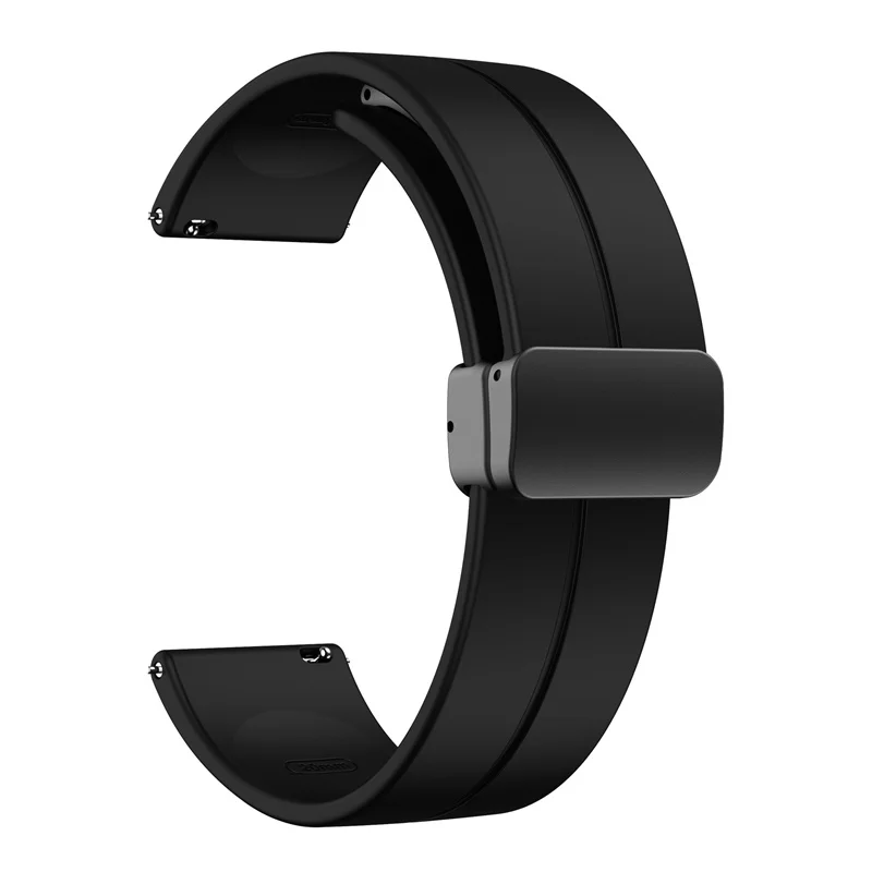 18mm 20mm 22mm Armband für Samsung Galaxy Uhr 7/6/5/4 Classic/Gear S3/Active 2 Silikon Magnetband für Huawei GT 6 Pro 5 4 3