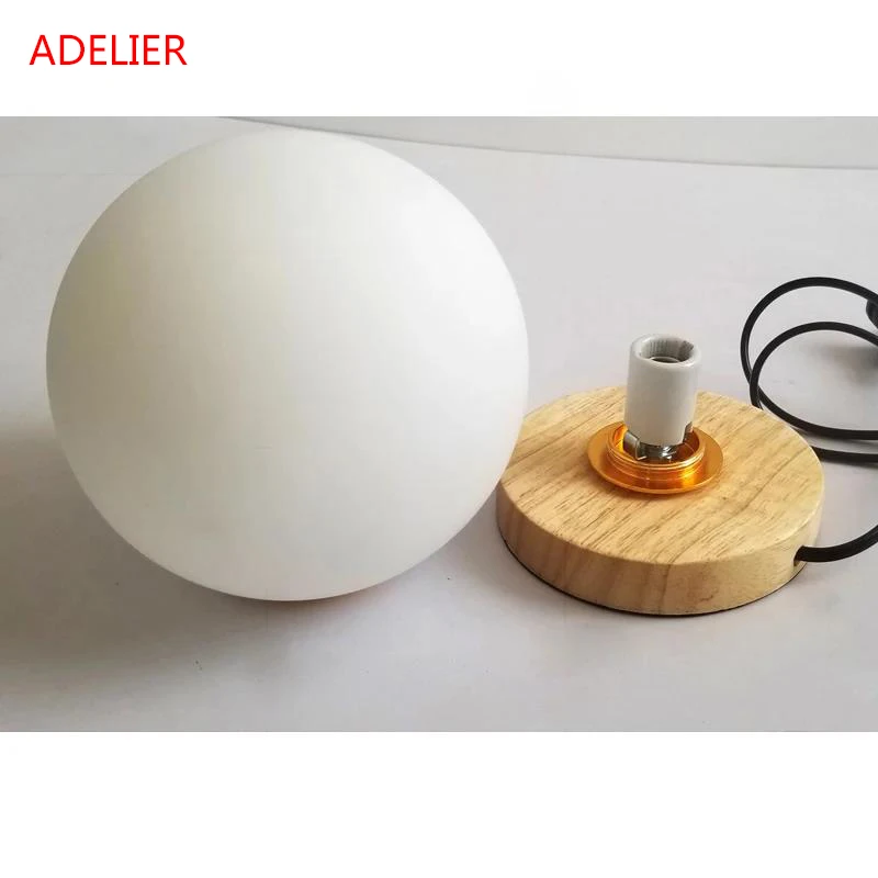 Modern Table Lamp Iron Body and Wood Base Table Lights For Bedroom Livingroom Children Reading Simple Desk Lamp Lighting