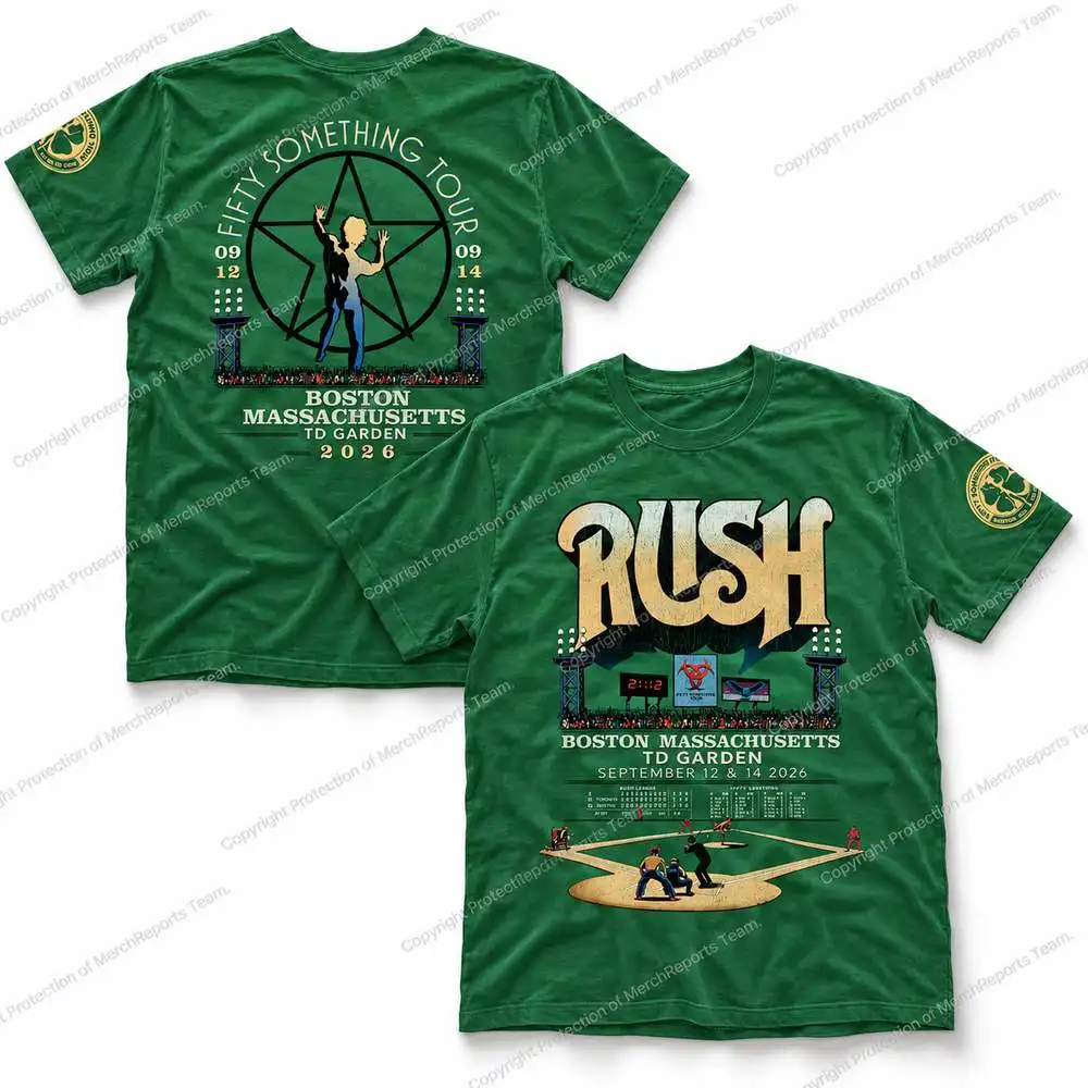 26/27 New Fashion Rush Men's Band 3D Printed Jersey Y2K Oversized Casual Quick Drying T-shirt Fan Commemorative Clothing