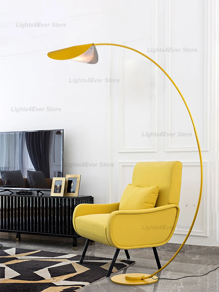 

2026 New Italy LED Dimmable Yellow Stainless Steel OZ0107 Floor Lamps Classical Home-applicants Elegant Indoor Lightings