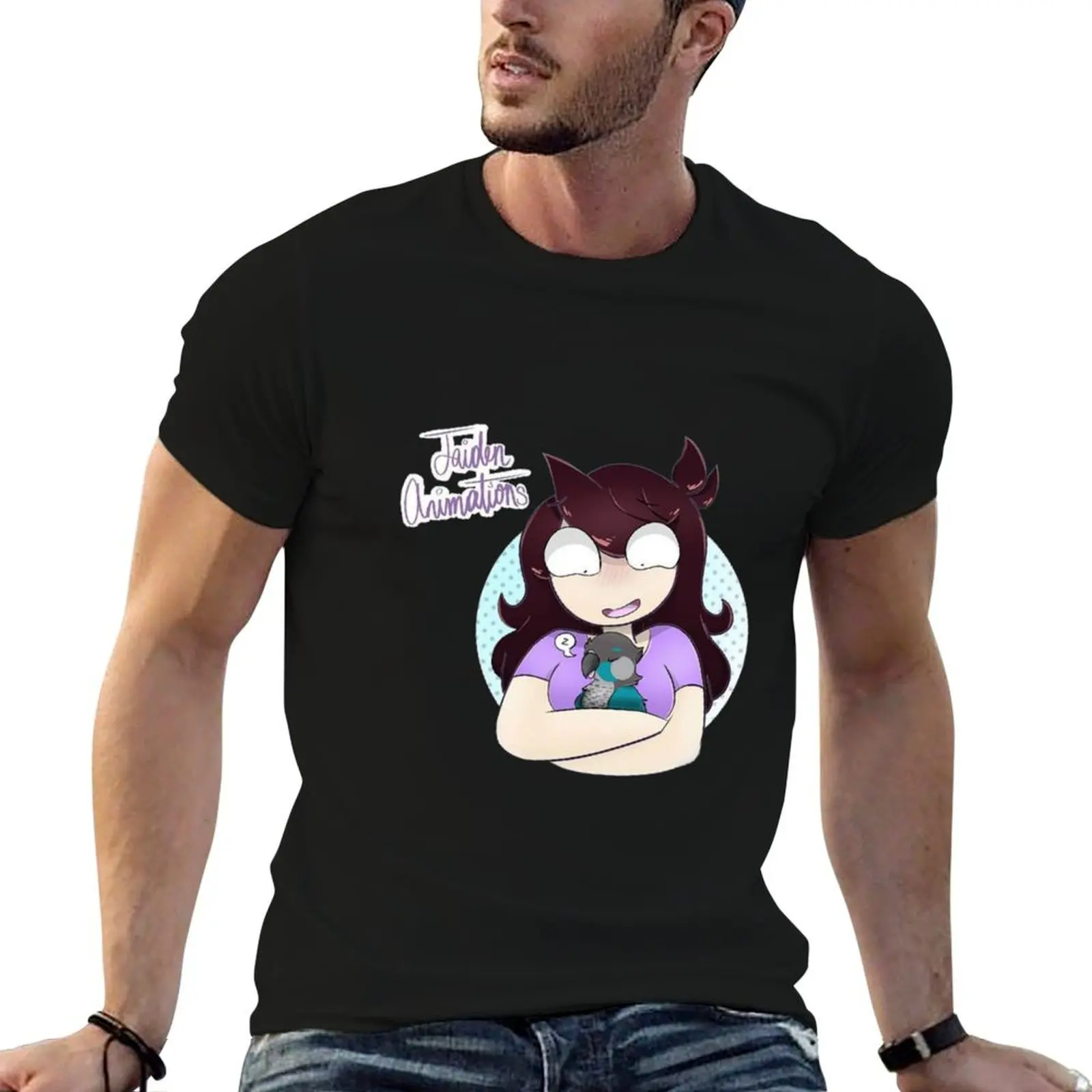 

jaiden animations T-Shirt t shirt man luxury t shirts for man cotton T-Shirt