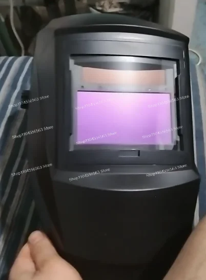 Welding Helmet with 1/1/1/1 Optical Class & 100x73mm Large View, Solar Powered, for MIG/TIG/Arc Welding