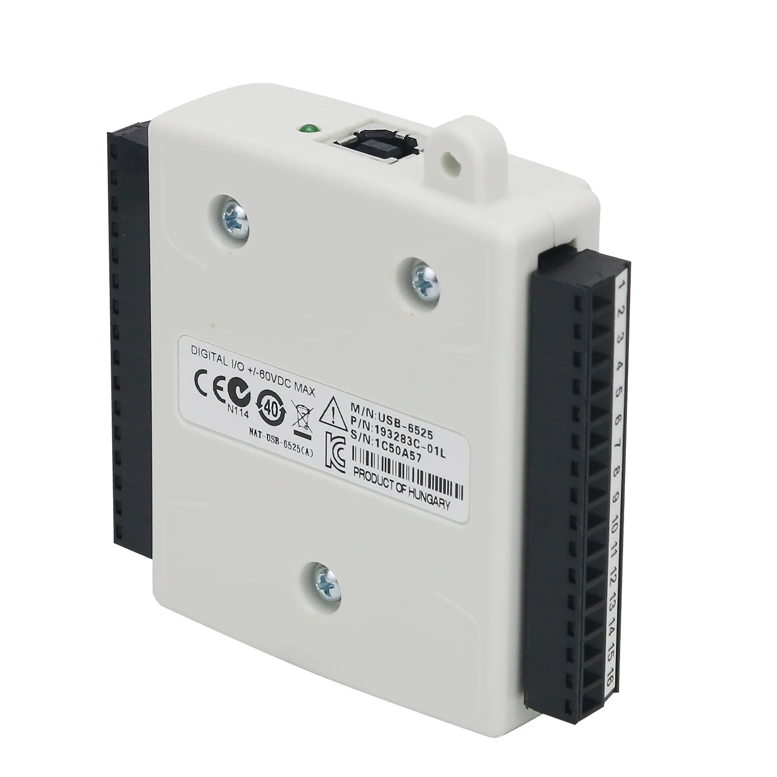 USB-6525 DAQ 779640-01 디지털 I/O 8 디지털 입력 및 8 SSR 출력 USB 데이터 수집 카드 (NI용)