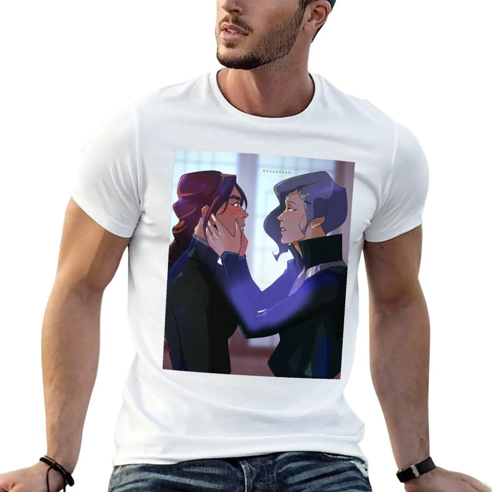 

Kuvira SuviraMashersan Christmas Who Am I T-Shirt t shirt man cotton t shirts with prints t shirts for man cotton soft T-Shirt