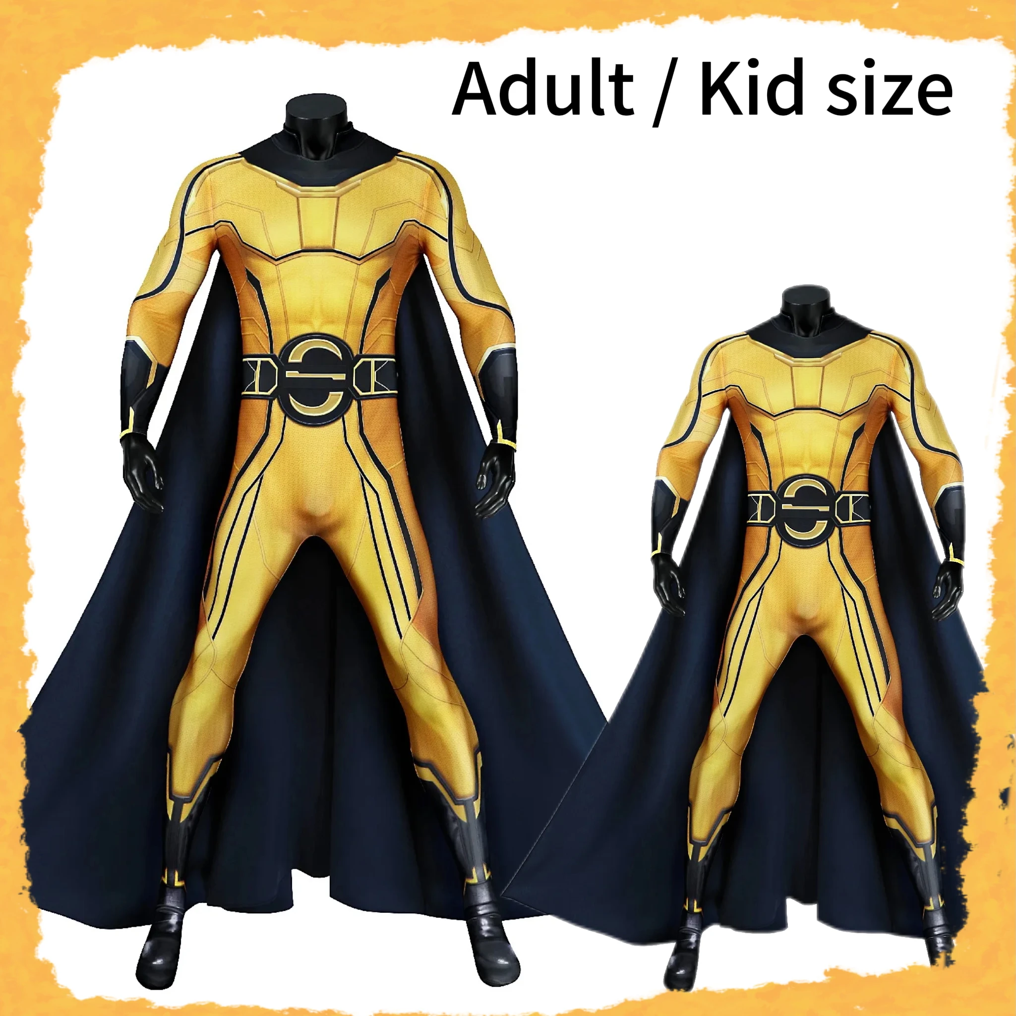 Sentry تأثيري حلي بذلة عباءة الكبار طفل Zentai ارتداءها هالوين كرنفال ملابس الحفلات