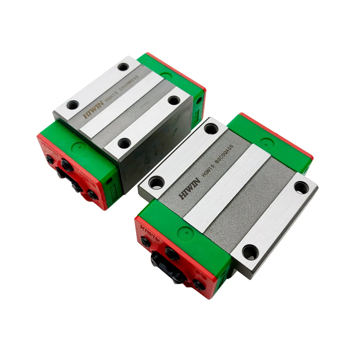 HIWIN Silence block carriage HGH15CA HGH20CA HGW15CA HGW15 CC match use HGR15 linear guide for linear rail CNC diy parts