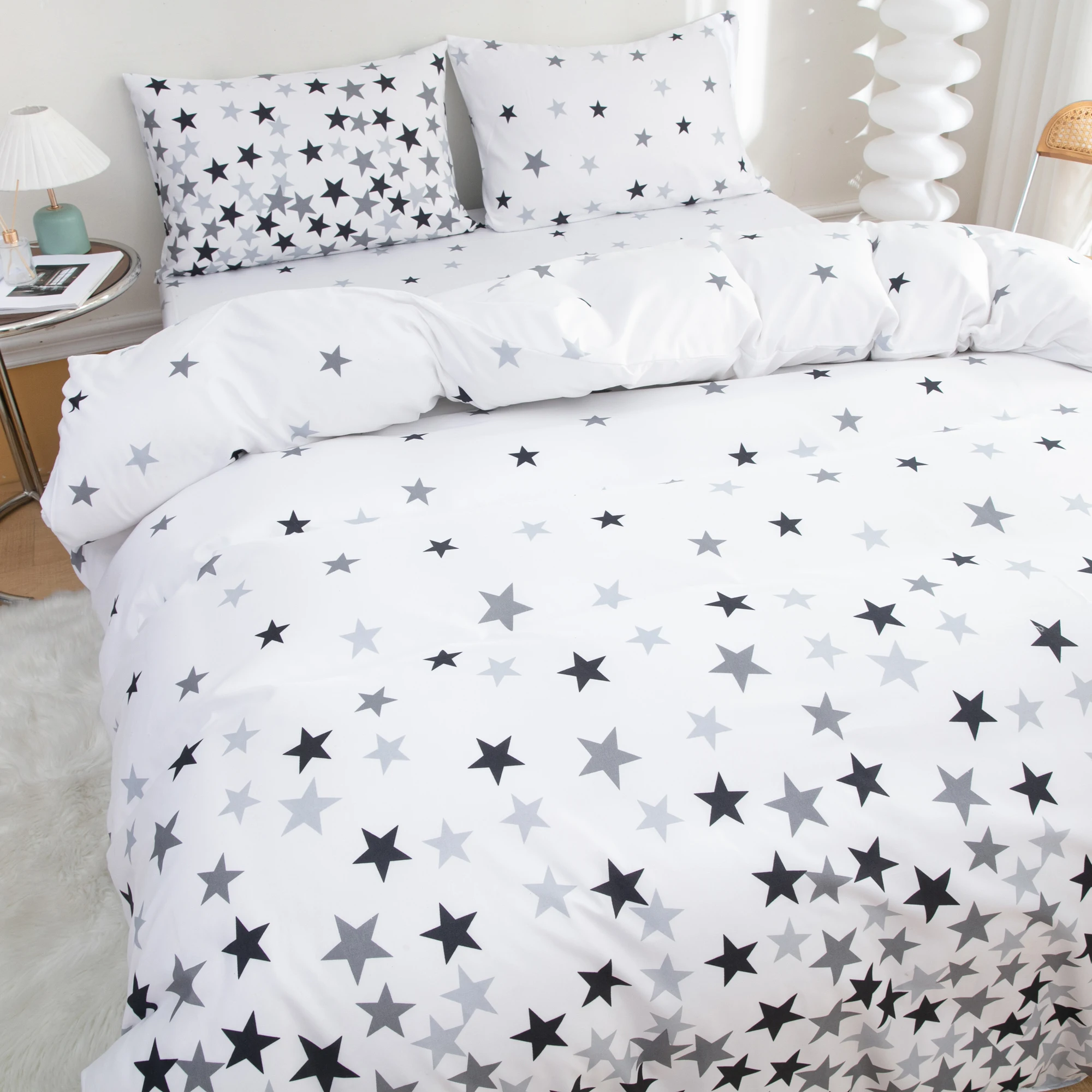 2 Pillowcases + 1 Duvet Cover, - Duvet Insert White review and price