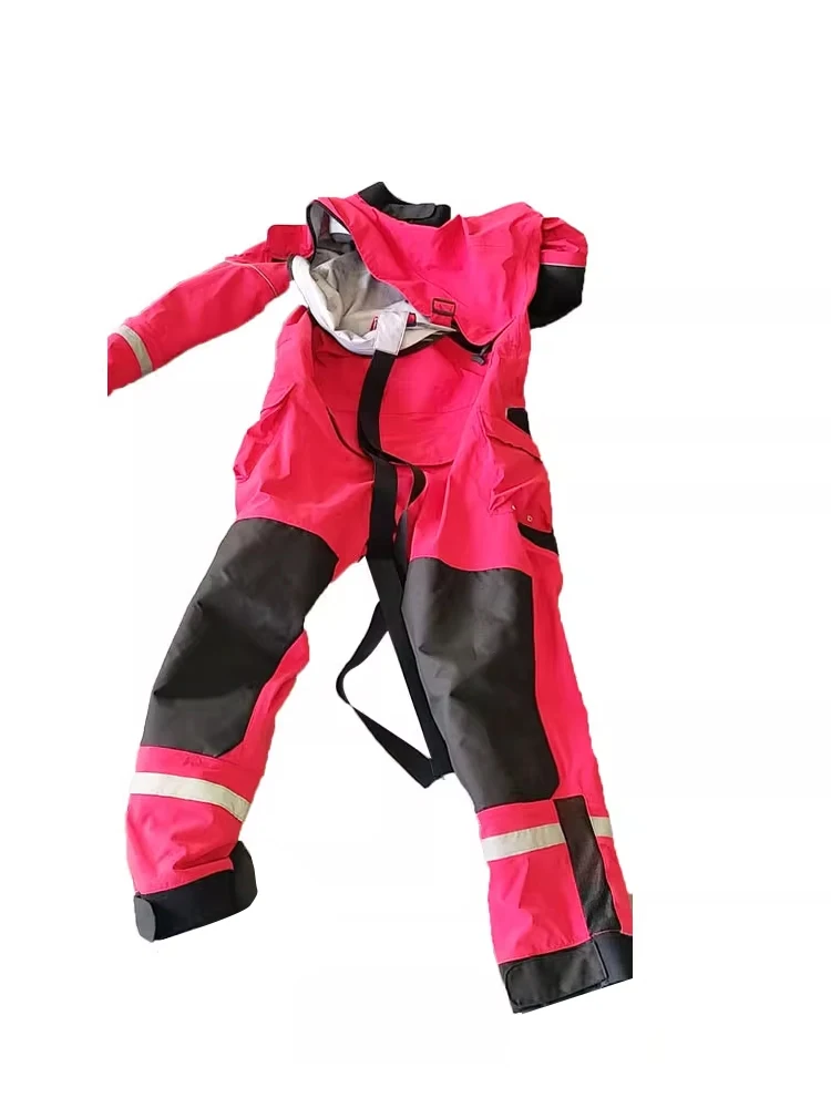 Water rescue dry suit, kayak diving   warm and cold protective suit with urine zipper,   wet suit