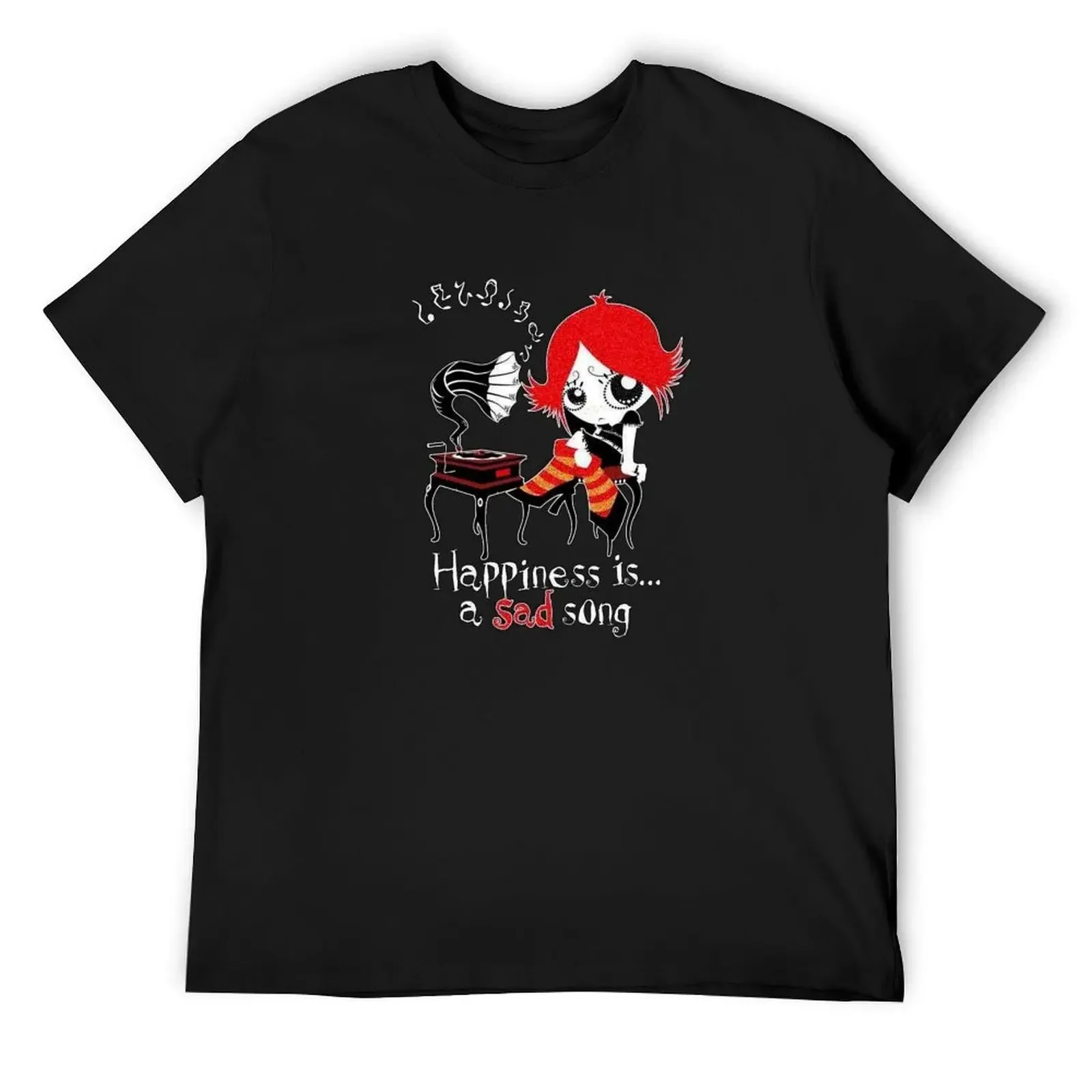 

Ruby Gloom T-Shirt cotton graphic tees boys animal print Aesthetic clothing blacks cotton t shirt men