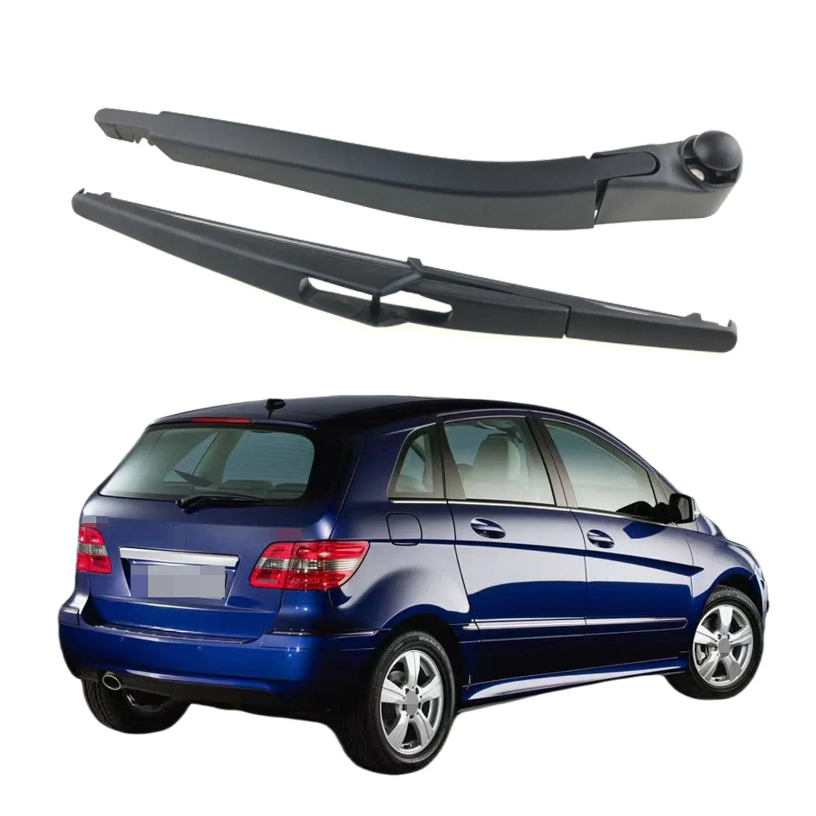 

For Mercedes Benz B Class W245 2005-2011 Car Accessories Rear Windshield Windscreen Washer Wiper Arm Blade Set