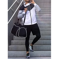 Pantalon de sport pour hommes, ensemble de survêtement 2 en 1 pour l'entraînement, vêtements de sport, pantalon de jogging pour hommes, pantalon de course pour la salle de sport, le fitness et la course à pied. 6