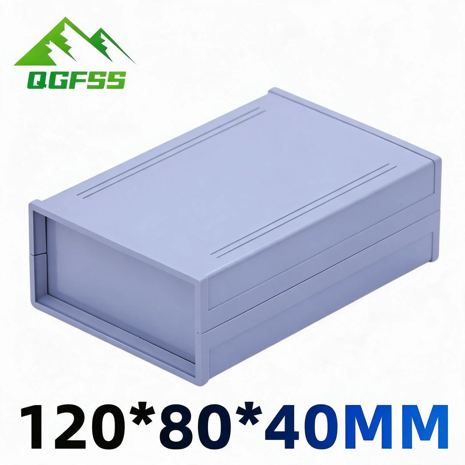 1Pcs ABS Plastic Electronic Enclosure 120x80x40mm DIY Junction Box,Housing Shell for Circuit Board Wire Power Black Project Case