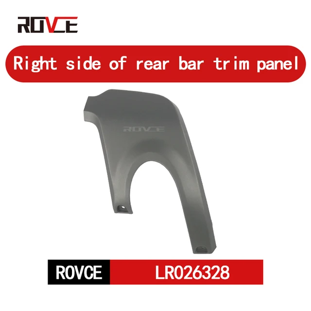 Rovce Achterbumper Insteek Staart Keel Uitlaat Voor Land Rover Range Rover Evoque 2012-2019 Prestige Stijl Auto-Accessoires