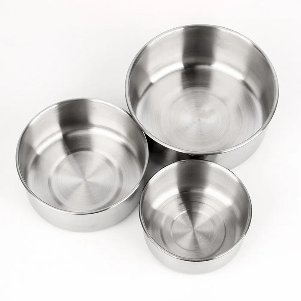 Premium Stainless Steel Parrot Feeder Bowl for Small Birds Cage Use Easy Clean Hygienic Pet Food and Water Dish with 10Cm Cup