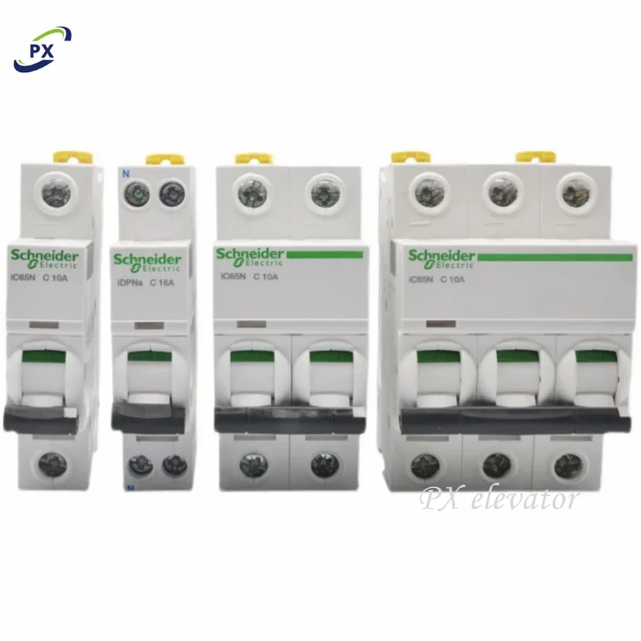 

New original Schneiders circuit breaker Switch Acti9 IC65N 1P 2P 3P 4P IC65N-63A MCB contactor elevator spare parts