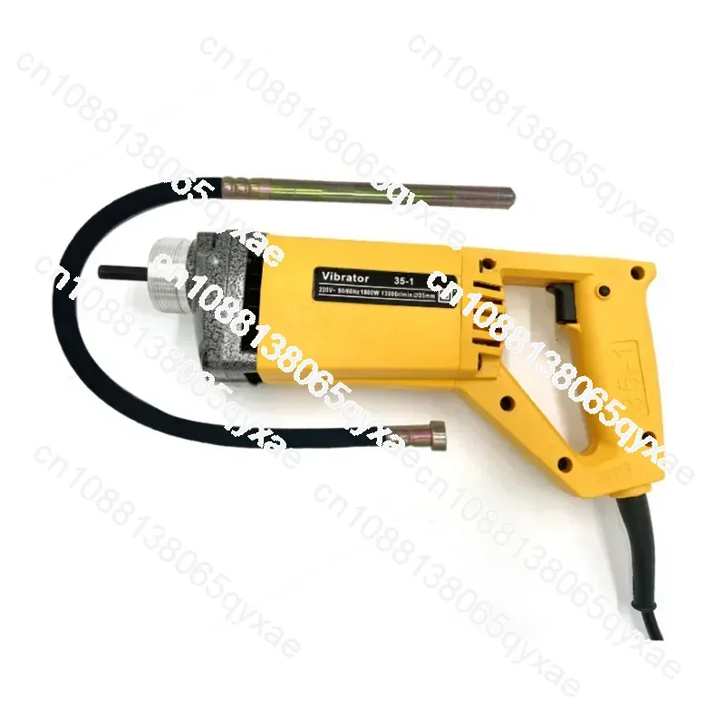 Portable concrete vibrating rod oscillator plug-in concrete mixer cement vibrating rod