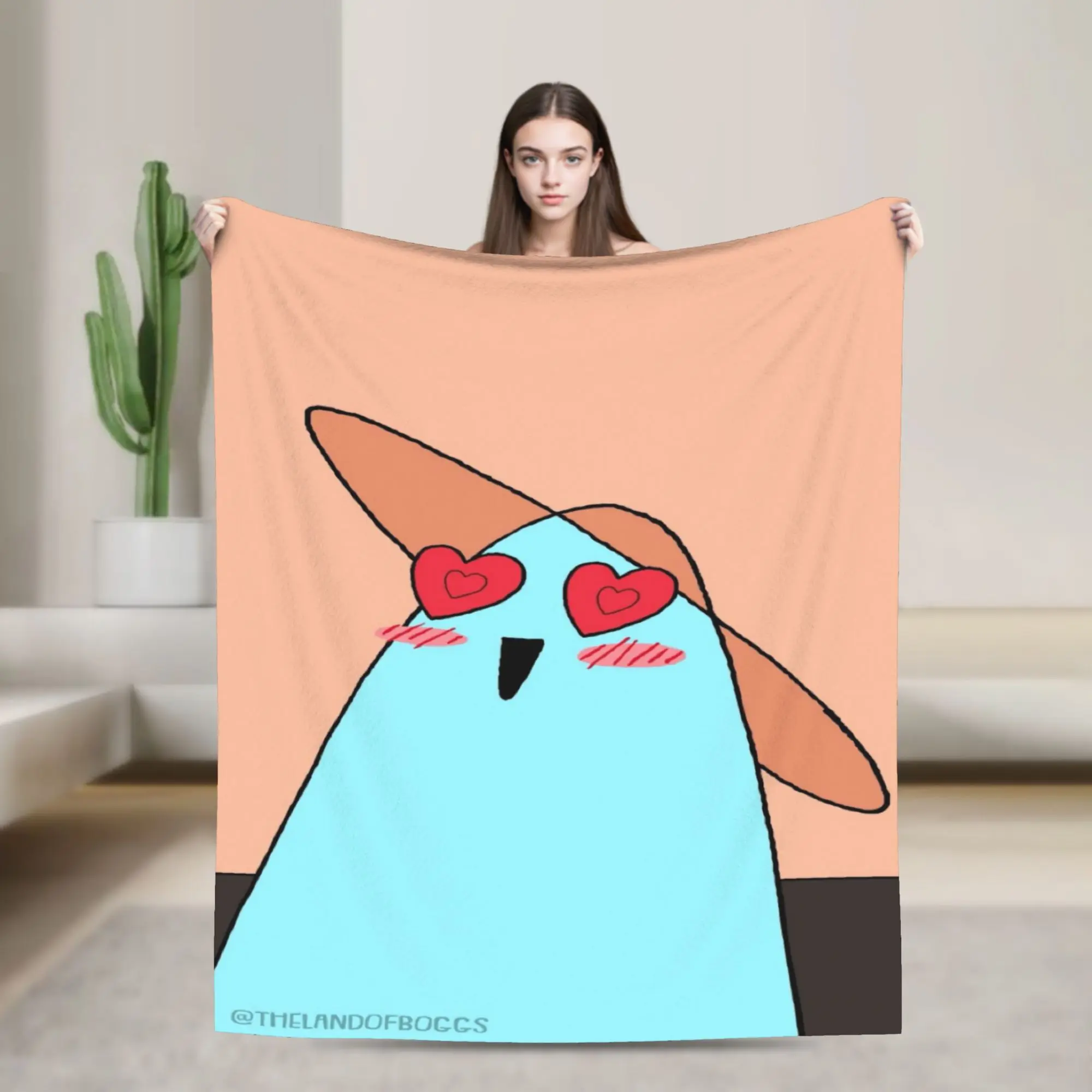 The Land Of Boggs Plush Blanket Children  Flannel Bedding Throws For Couch Chair Sofa Bed Soft Design Bedspread Birthday Gift