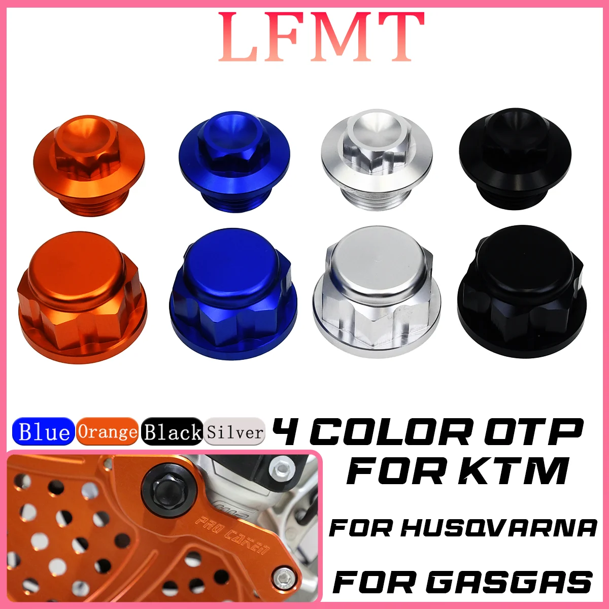 

Motorcycle CNC Aluminum Front Rear Wheel Hub Spacer Kit For KTM 125-530 EXC TPI XCF XCW XCF W EXCF EXC 2008-2021 Motocross parts