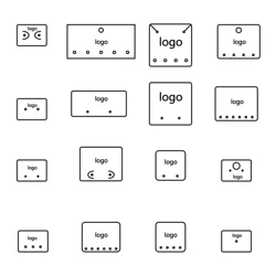 Custom Logo Foil Print Personalize Cards For Stud Earrings DIY Jewelry Display Stand Necklace Bracelet Brooch Key Chain Holder