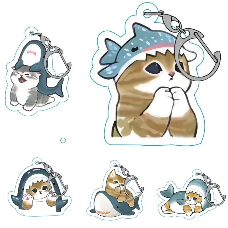 2025 Keychain Acrylic Keychain Pendant Couple Cartoon  Keychains Cosplay Acrylic Pendant Gift Bag Accessories