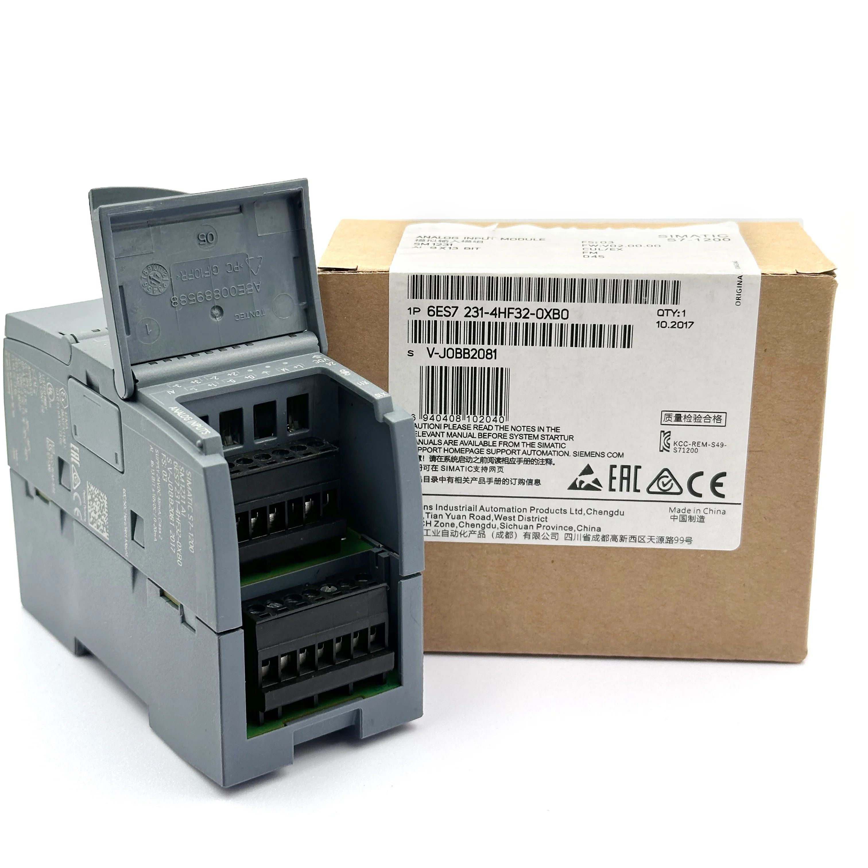 

Industrial Automation Plc Pac Dedicated Controllers 6ES7231-4HF32-0XB0 S7-1200 Brand New Plc Logic Programming Controller