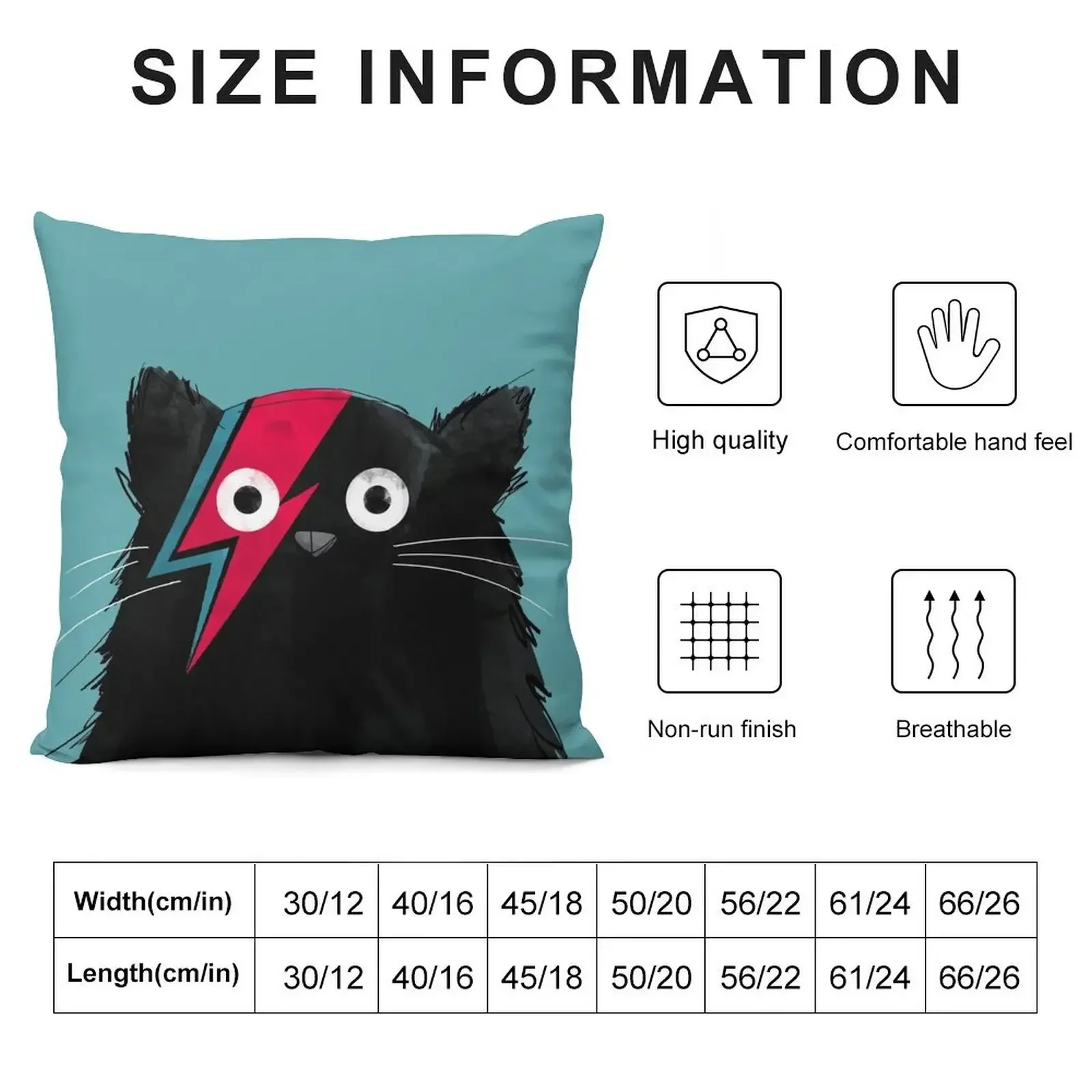 Cat Bowie Throw Pillow Sofa Cushion Cushions pillow