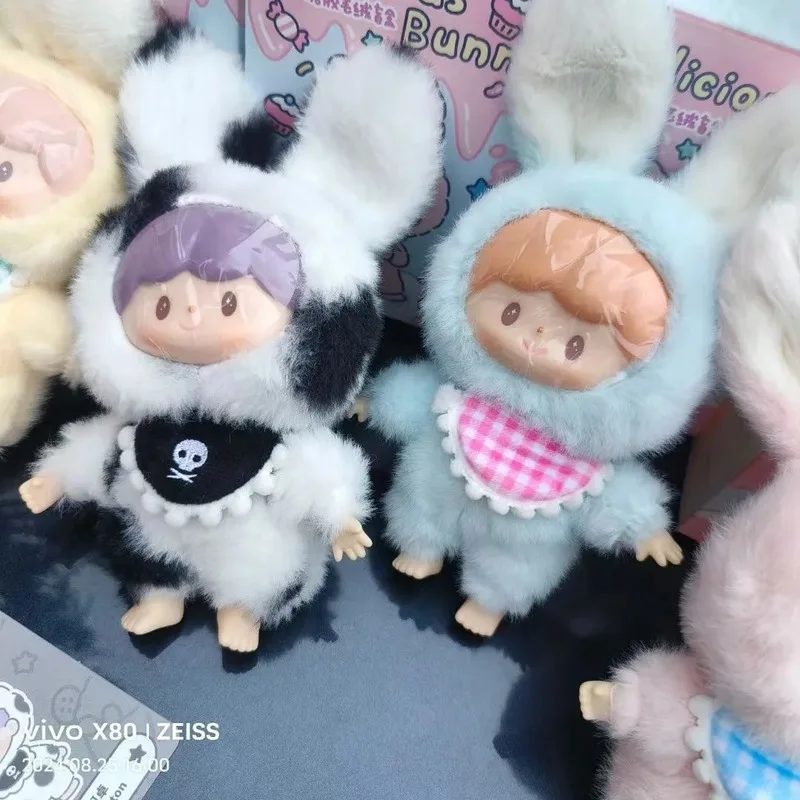 새로운 정품 Zzoton 맛있는 토끼 유니콘 Zhuo 킹 맛있는 토끼 시리즈 블라인드 박스 비닐 인형 장식 장난감 선물을 찾고