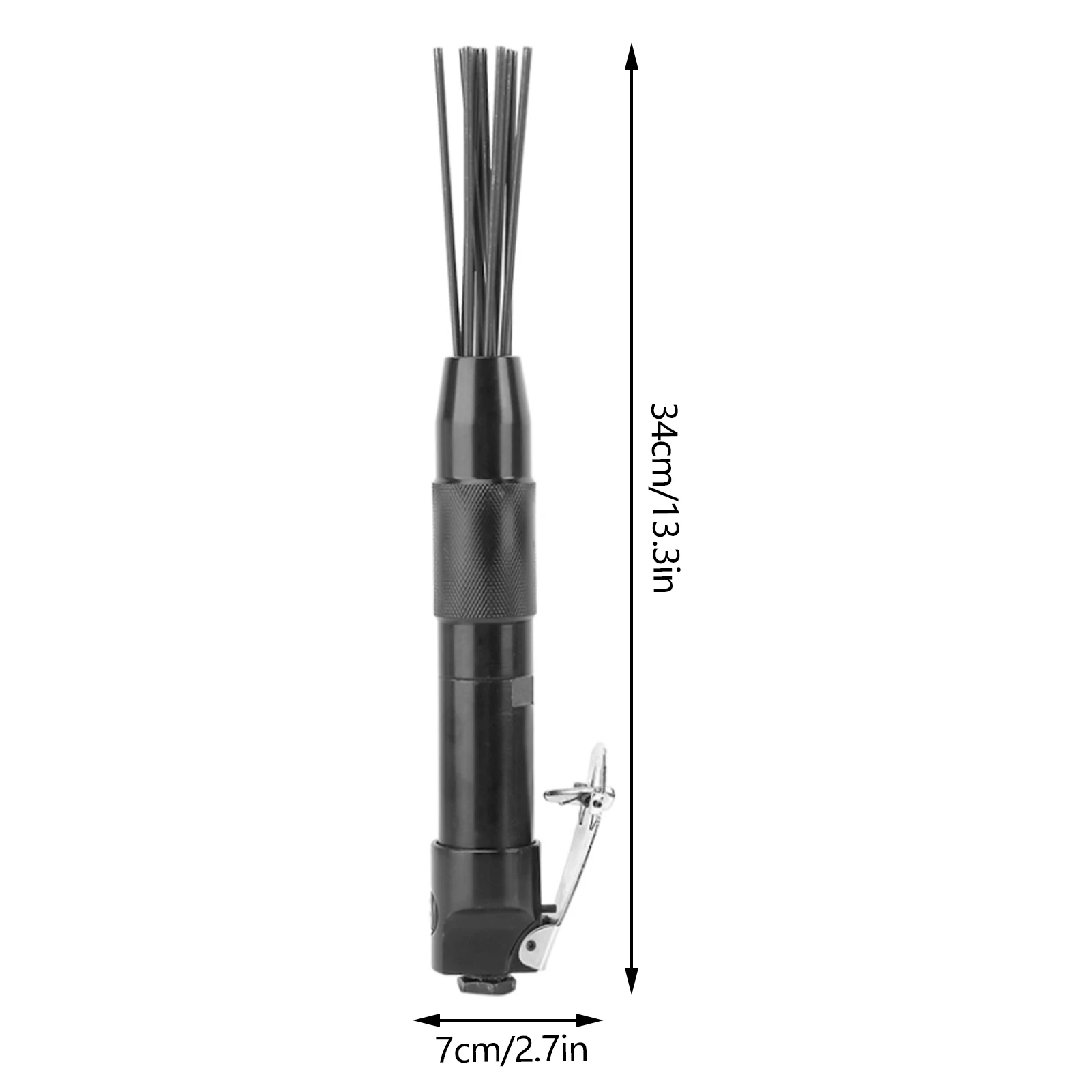 4400 rpm Pneumatic Rust Removal, Weld Slag Removal Gun, Deburring, Scale Removal, Cleaning Tool, Welding Scale Removal Tool