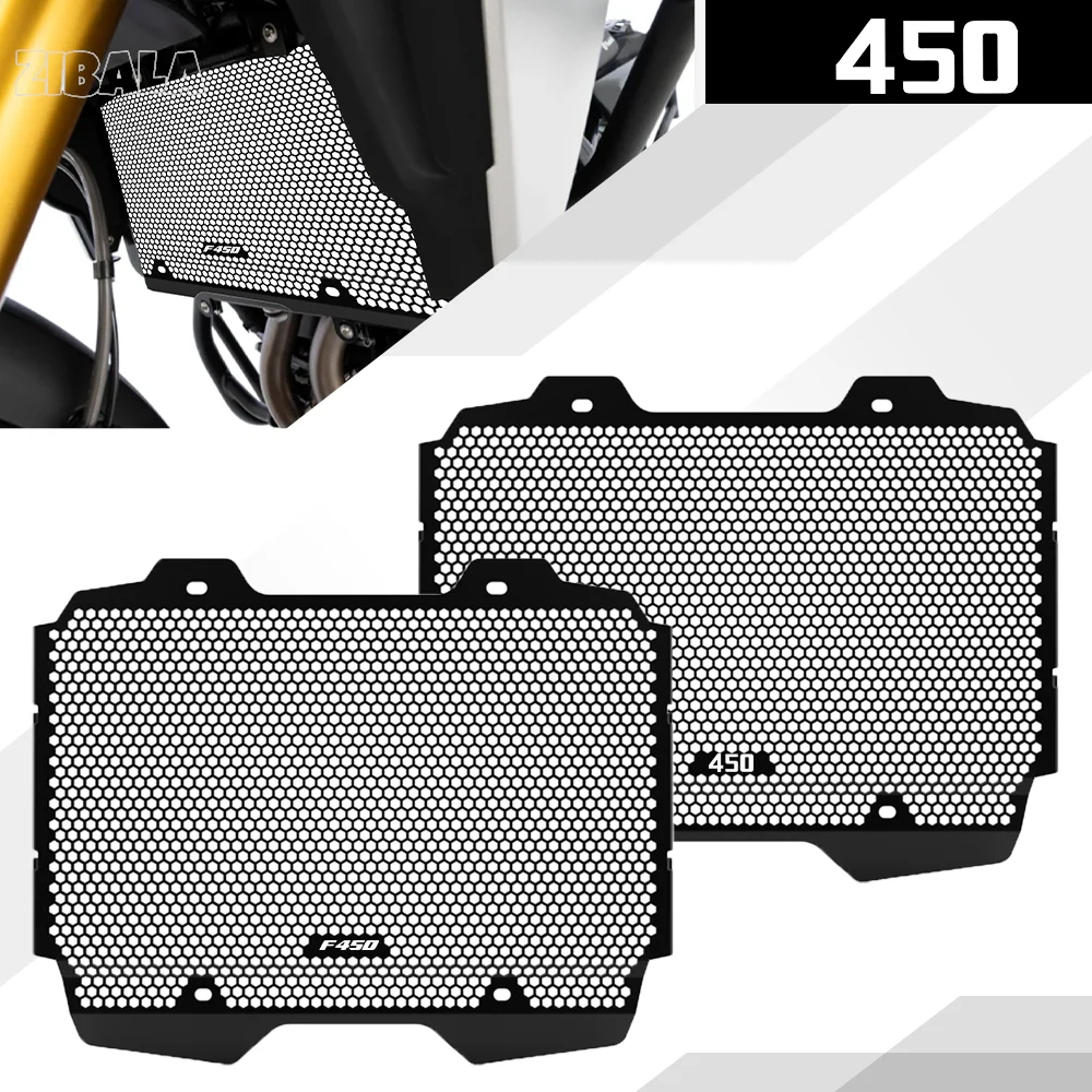 CNC aluminum For BMW F450GS F450 GS F 450 450GS 2026 2027 Accessories Motorcycle Radiator Grille Guard Cover Fuel Tank Protect