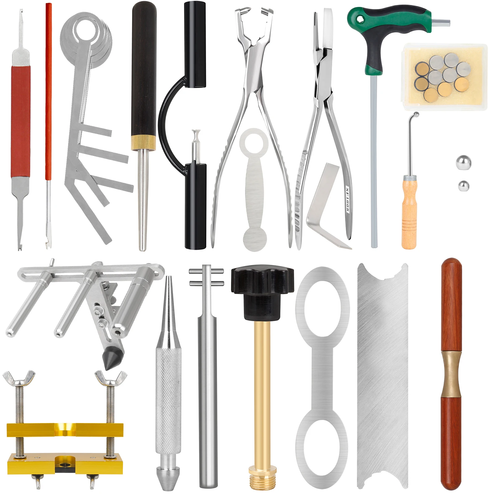 Woodwind Instrument Repair Tool Parts for Saxophone/Clarinet/Oboe/Flute/Trumpet Multi-Style Available Woodwind Replacement Parts