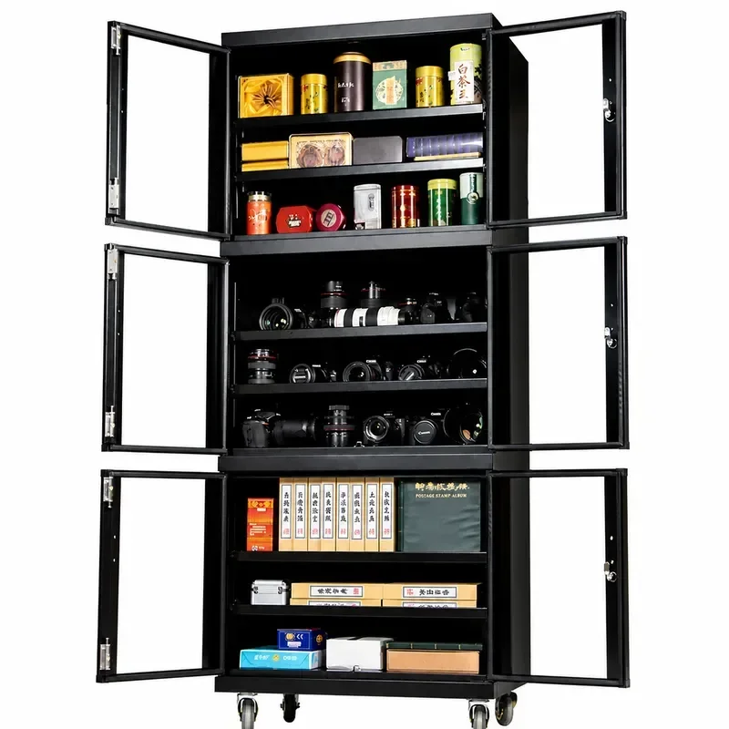 Huitong 800L Moisture Proof Box Electronic Drying Cabinet for Camera Equipment File Storage Household Dehumidifier Container