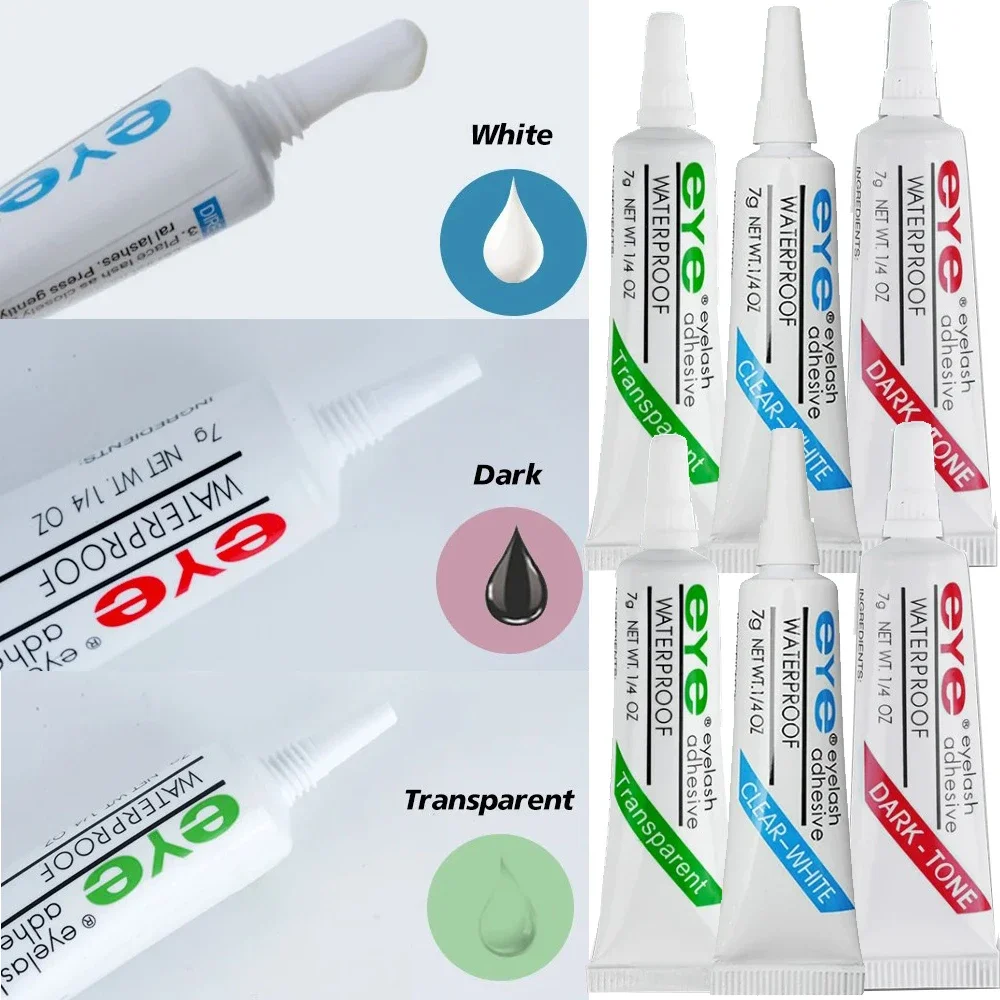 7 جرام صغيرة سريعة الجافة رمش الغراء كاذبة رمش تمديد طويلة الأمد مقاوم للماء الجمال لاصق أدوات ماكياج رموش الغراء