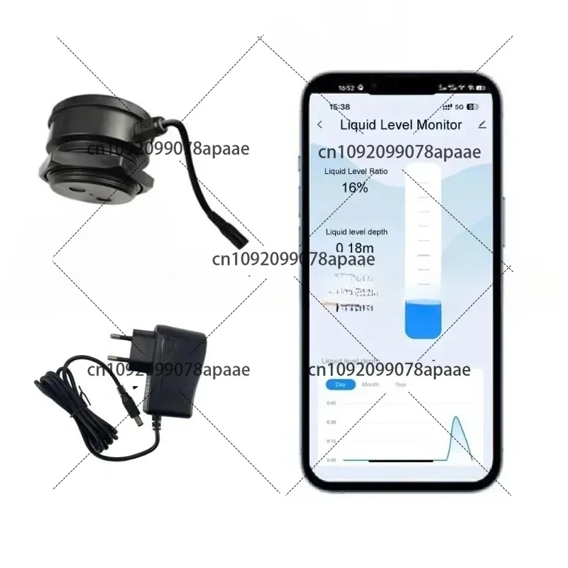 

Датчик уровня воды IP67, беспроводной Zigbee/WiFi, удаленный мониторинг для жидкости в резервуаре