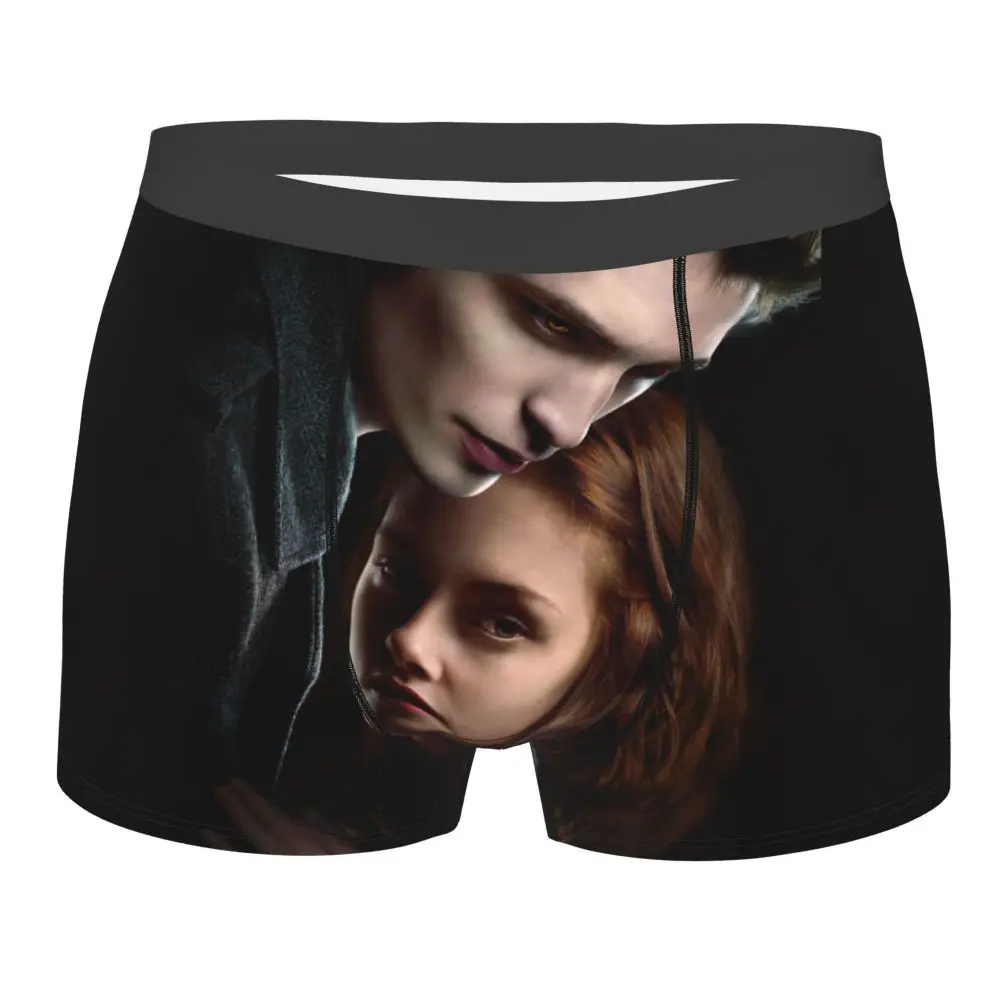 Personalized The Twilight Saga Underwear Men Sexy Printed Customized Edward Cullen Boxer Shorts Panties