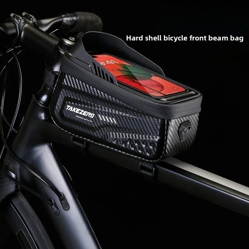 

Велосипедная сумка может вмещать мобильные телефоны, установленная на велосипеде. Удобная и простая в использовании.