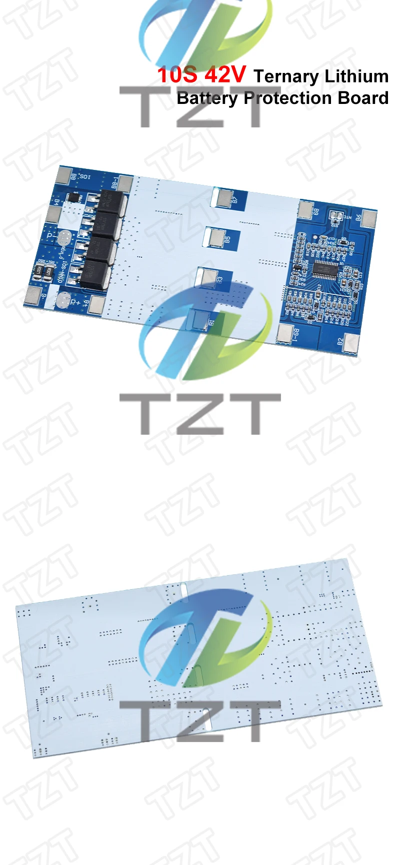 10S 42V 15A BMS Ternäre Lithium 18650 Batterie Schutz Bord Für Segway Batterie Lade Board Mit Temperatur Schutz – Detail 4