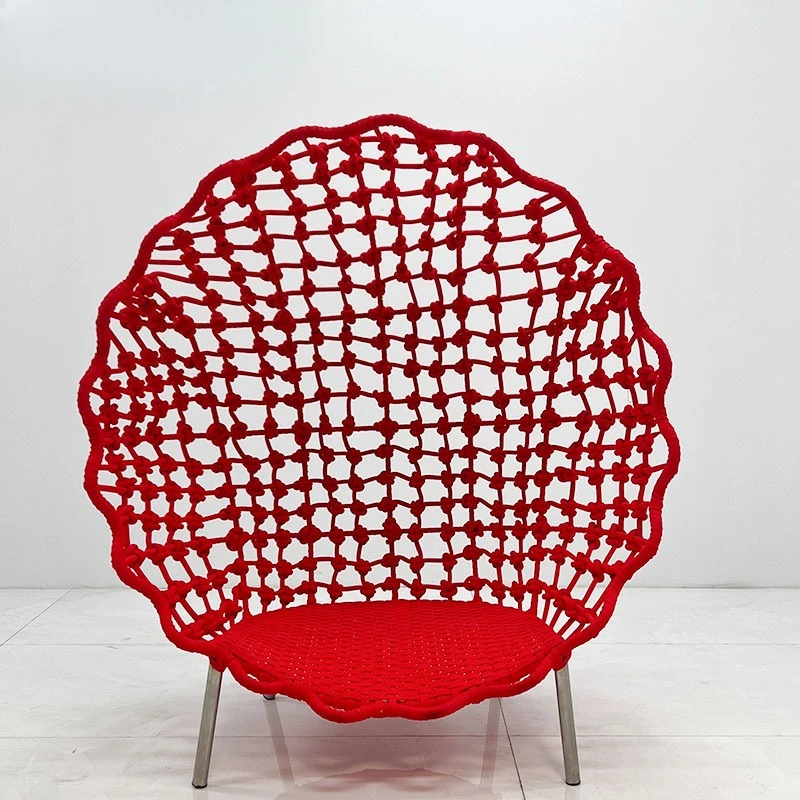 

Outdoor Internet celebrity creative egg-shaped rattan chair courtyard balcony fashion casual table chair designer personalized r