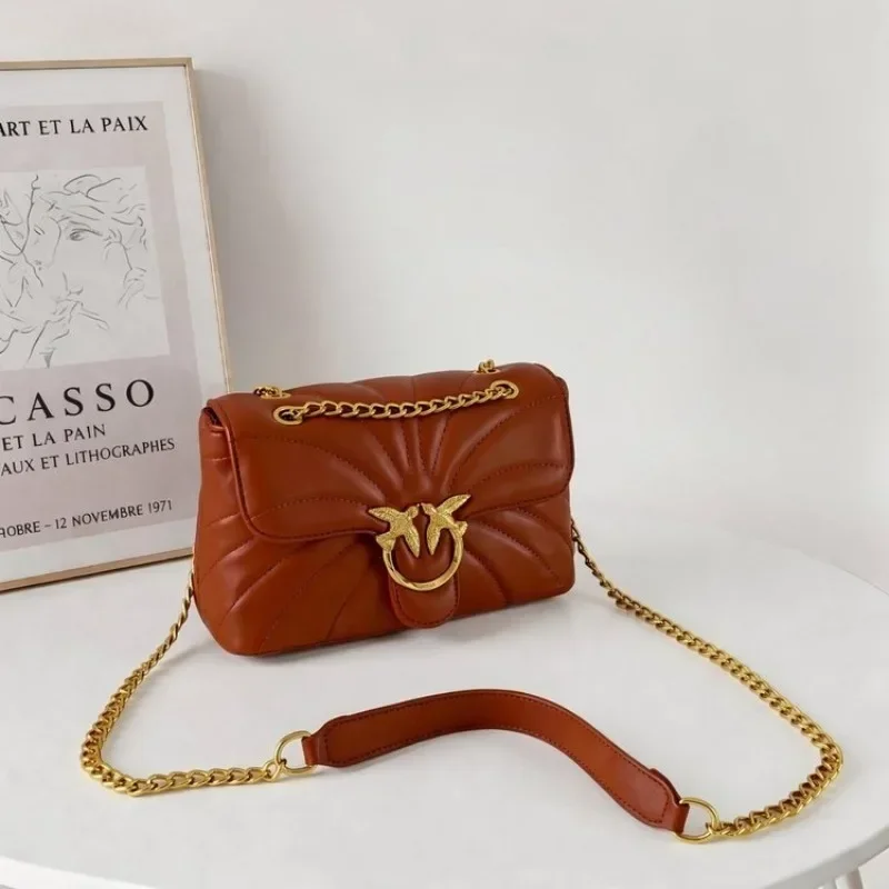 New Fashion High-End Classic Diaper Bag Ladies Luxury Handbag Leather Shoulder Crossbody Messenger Purse Tote Fashion