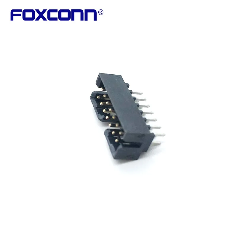 Foxconn HLH2071-LA00E-4Hブラック14ピンマット金属コネクタ