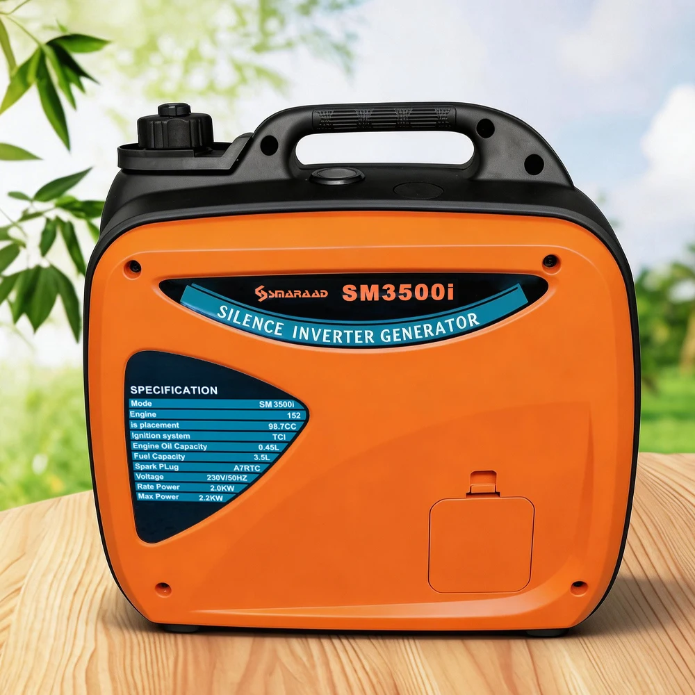 2200W 220V Inverter Generator Benzine Draagbare Generator Stille Camping Draagbare Stroomgenerator voor Camper - afbeelding 2