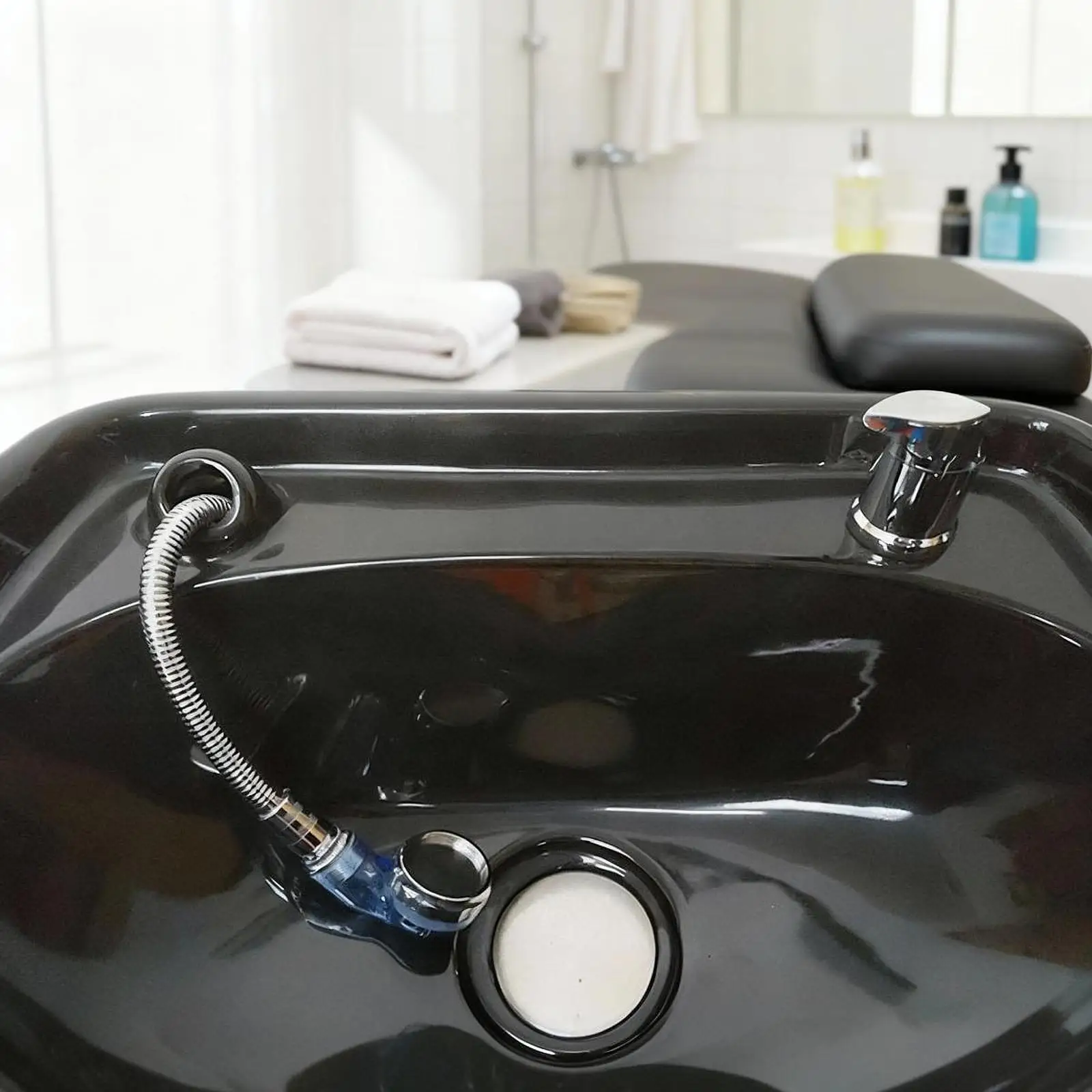 صنبور وعاء حوض الشامبو ومجموعة الرش ملحقات استبدال صمام الخلط الساخن والبارد #4