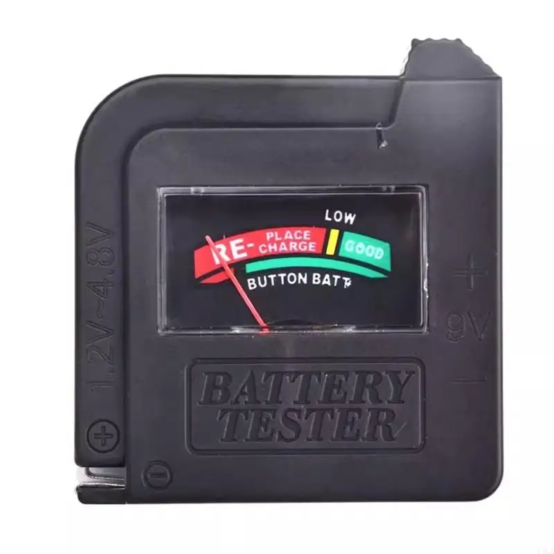 

U4LA BT860 Battery Tester Time Battery Tester Electrical Equipment Accessory for 9V 1.5V Button Cell