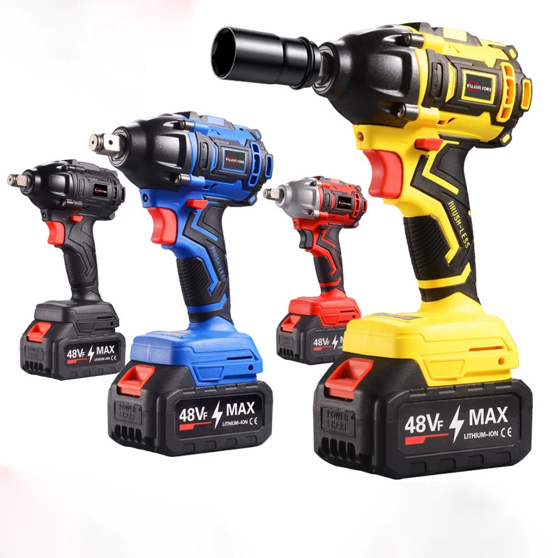 

Makit 48V Electric tools sets 2000rpm Cordless Impact Driver 300Nm Brushless Motor Electric Drill Wood/Bolt/T-Mode