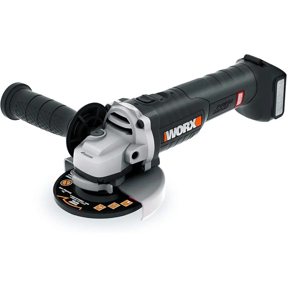 

Battery-Powered 115mm 20V Cordless Angle Grinder with Slim Design and Enhanced Grip