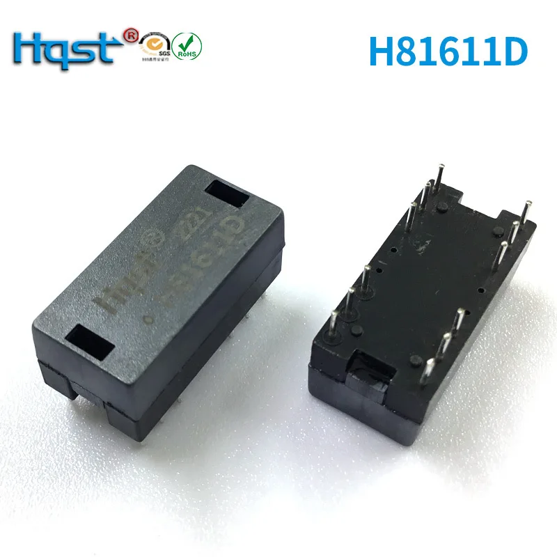 H1606dg16pin 100 M Direct Plug Network Transformer Autocoupler Double Loop Pulse Filter Factory Direct Supply Hqst