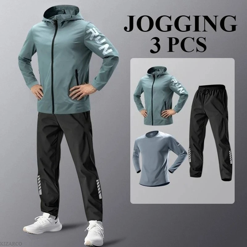 Sports Outfit Quick Dry Men's Underwear Set Running Compression Sport Suit Basketball Tights Clothes Fitness Jogging Sportswer