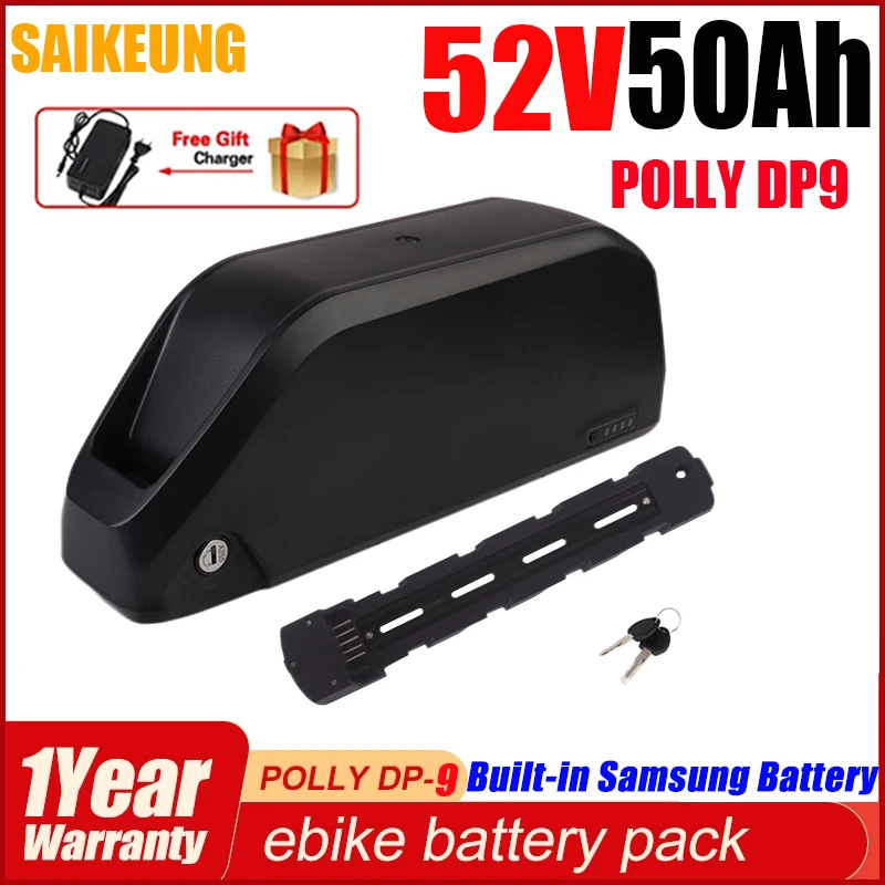 

Rechargeable 36V 48V 52v 50ah Polly DP-9 Hailong Max Electric Bike 2000w 3000w 20ah 25 30ah 35 40ah 60ah Scooter Lithium Battery