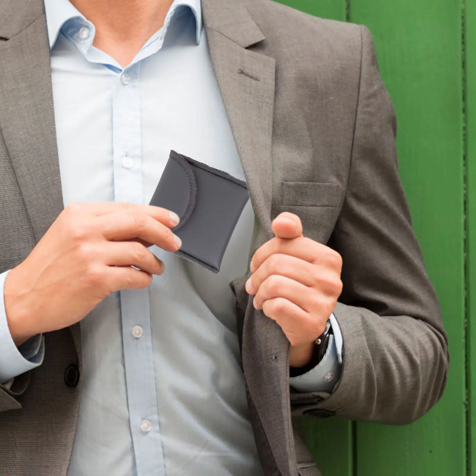 

1Pcs Multi Compartment Hearing Aid Pouch with Mesh Pocket PU Organizer Storage Bag for Rechargeable and Powered Models