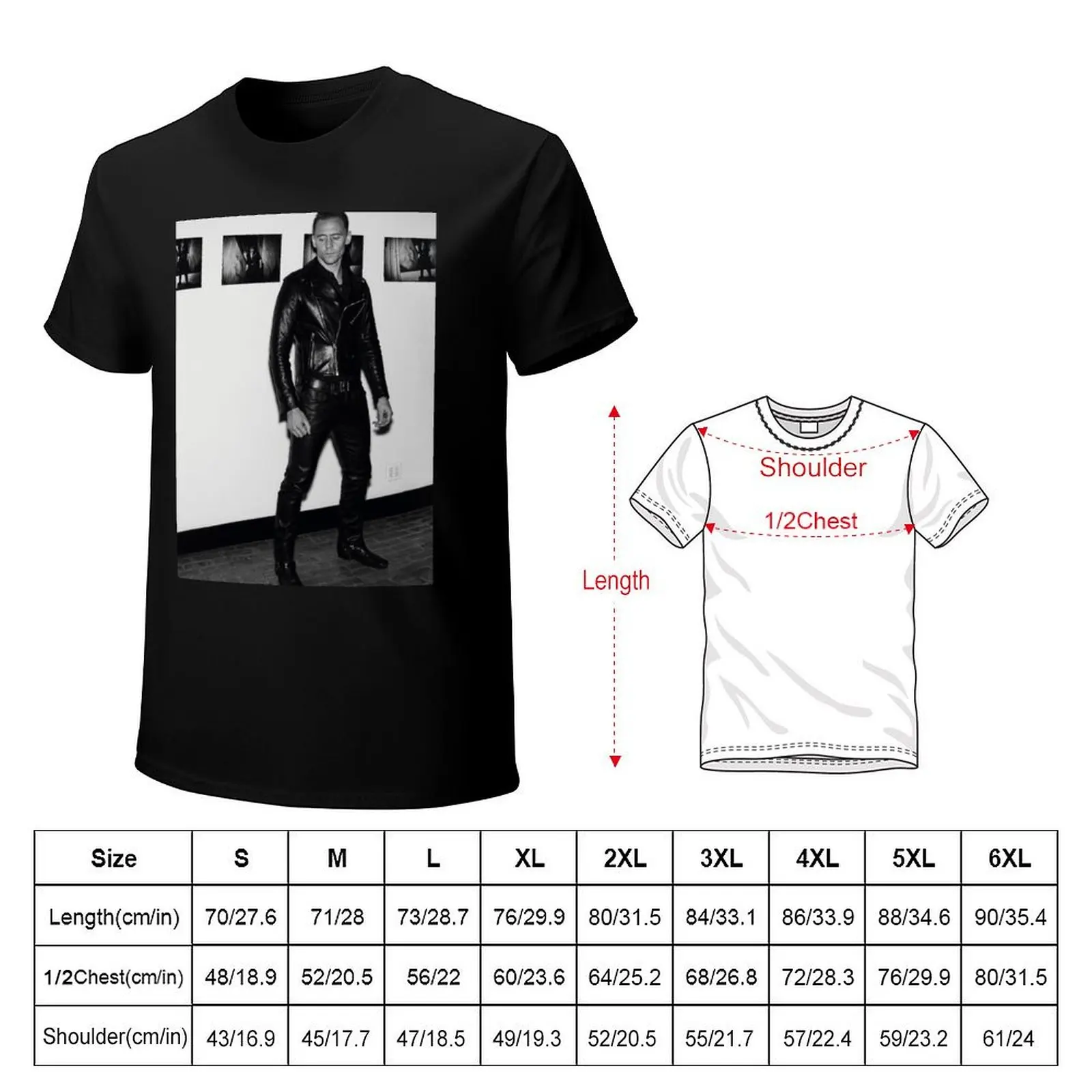 Tom Hiddleston T-Shirt graphic t shirts heavyweights Aesthetic clothing anime t shirts workout shirts for men